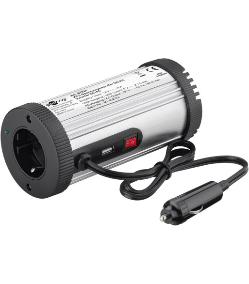 Alimentatore da Auto DC/AC 150W da 12V a 230V con porta USB